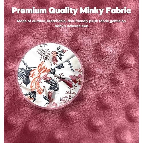 Seat Cover Compatible with Bumbo and Nuby Seat, Booster Seats Accessories, Soft Breathable Cover for Baby Girl Boy, Cover Only thumbnail 7