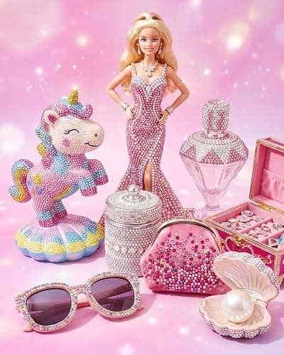 Hasakhi Bedazzling Kit 50000Pcs Rhinestones for Diamond Art 3mm 40 Colors | Bedazzler kit for Tumblers, Crafts, Clothes & DIY Nail Art ,3Pcs B7000 Jewelry Glue, 2PcsTrays,Rhinestone Picker Tool Set thumbnail 3
