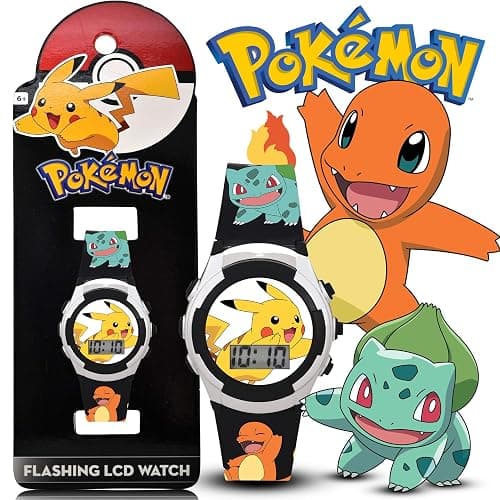 Accutime Kids Pokemon Digital LCD Quartz Watch for Boys, Girls, and Adults All Ages thumbnail 2