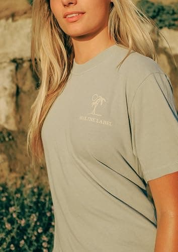 Womens Teens Oversized Graphic Tshirts Y2k Flower Fruit Vintage Tees Beach Surfer Casual Short Sleeve T-Shirts thumbnail 2
