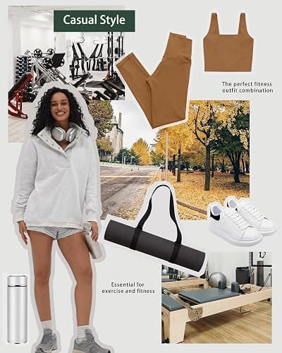 Gacaky Sweatshirt for Women Oversized Casual Long Sleeve Button Henley Neck Pullover Tops Fashion Outfits Clothes thumbnail 2