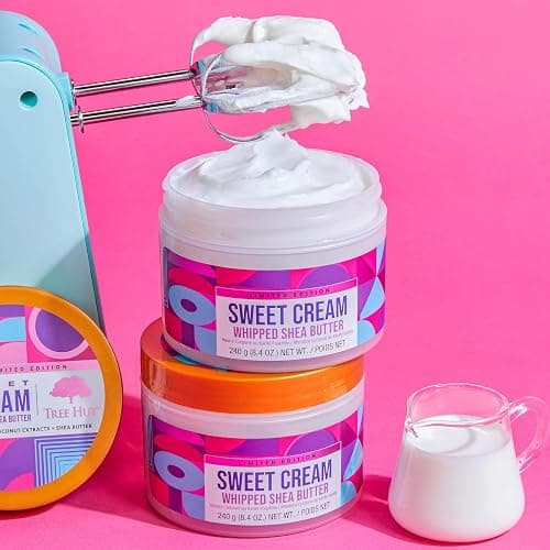 Tree Hut Sweet Cream Whipped Shea Body Butter | Long-lasting Hydration Leaves Skin Feeling Soft & Moisturized | Limited Edition Fall | Nourishing Essential Body Care | 8.4 fl oz. thumbnail 4