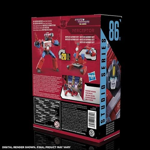 Transformers Toys Studio Series 86-11 Deluxe Class The The Movie Perceptor Action Figure - Ages 8 and Up, 4.5-inch thumbnail 5