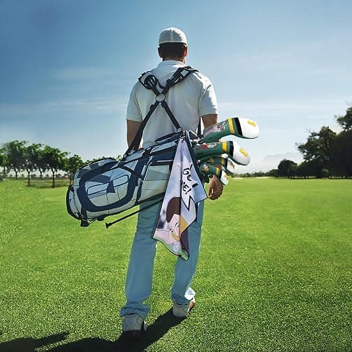 WONXISEN Golf Club Headcover for Drivers, Fairway Woods, Hybrid/Rescue, and Mallet Blade Putter Funny Style Premium Leather Golf Headcovers Set with Embroidery Tags for Men and Women thumbnail 6