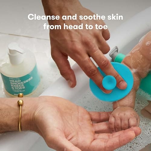 Frida Baby DermaFrida the SkinSoother Baby Bath Brush: Cradle Cap Brush for Babies, Baby Essential for Dry Skin, Cradle Cap Treatment and Eczema thumbnail 2