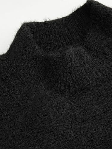 CIDER Womens Oversized Knit Sweater Pullover Crew Neck Casual Jumper Cozy Sweaters 2025 Trendy thumbnail 3