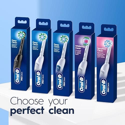 Oral-B Pro 100 3D White, Battery Toothbrush, White thumbnail 7