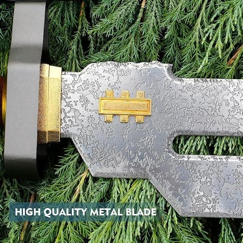 LuGlory Handcrafted Real Steel Sword - Authentic Anime Cosplay Weapon Fans thumbnail 4