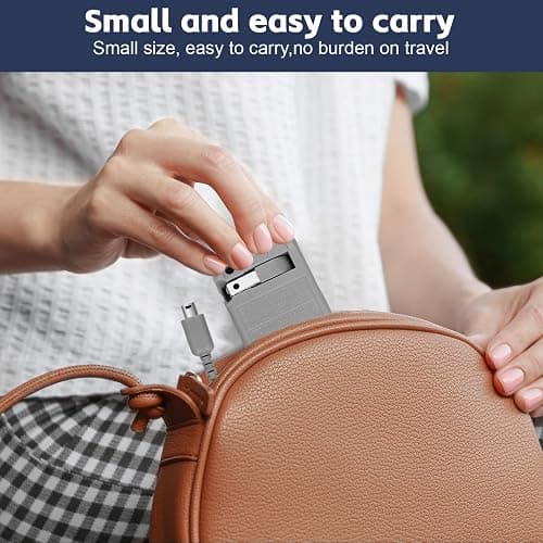 DS Lite Charger,Compatible with Nintendo DS Lite 100-240V Wall Plug Adapter, with USB Charging Cable for Nintendo DS Lite thumbnail 6
