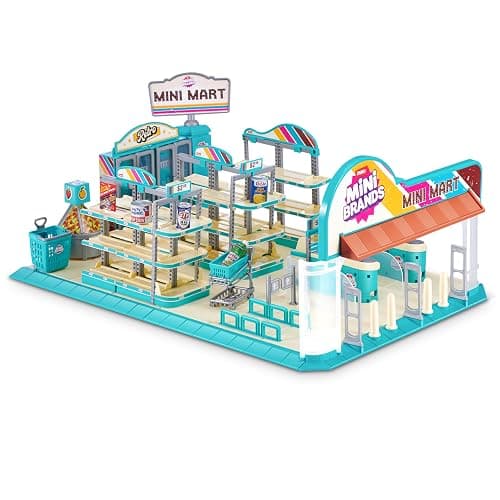 Mini Brands Retro Grocery Mini Mart Series 1, Collectable Miniatures for Boys, Girls and Collectors, Red, White, Blue thumbnail 3