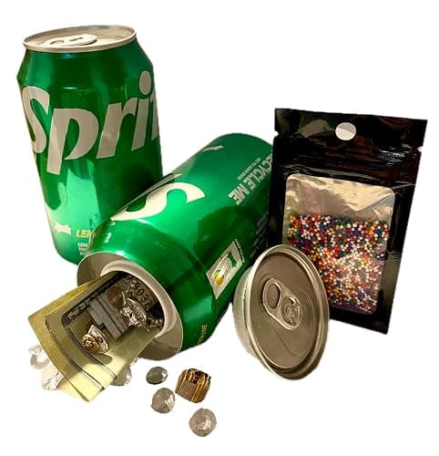 Soda Can Safe Soda Diversion Safe Security Decoy Stash with 4 inch Deep Hidden Compartment Compatible Replacement for and MFG by The Coca Cola Co. Comes With Smell Proof Bag to Hide Valuables - Image 1