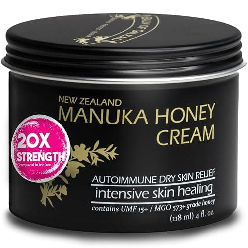 BALM OF GILEAD Manuka Honey Cream - Moisturizer for Sensitive Skin, Eczema, Psoriasis & Dermatitis - Manuka Honey Ointment, Grassfed Tallow - Image 1