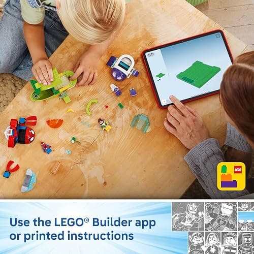 LEGO Marvel Spidey and His Amazing Friends Spidey: Underwater Vehicles Building Toy for Kids - Super Hero Pretend Play Set for Preschool Boys & Girls, Ages 4+ - Gift Idea for Birthdays - 11207 thumbnail 4