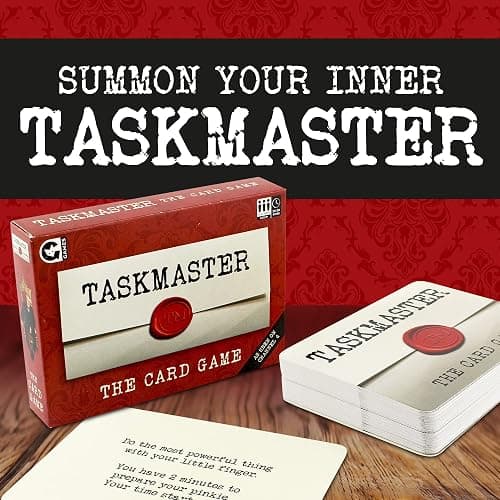 Ginger Fox Taskmaster Card Game | Compete in Silly Tasks From The Show | Great Family Fun Gameplay thumbnail 3