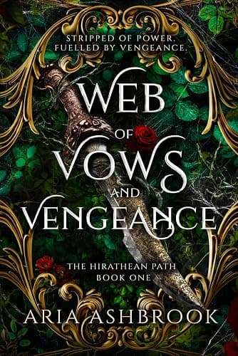 Web of Vows and Vengeance: A Dark Enemies To Lovers Fantasy Romance Novel (The Hirathean Path) - Image 1