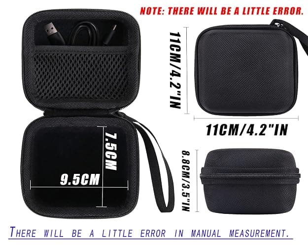JINMEI Hard EVA Carrying Storage Case Compatible with BELTBOX 3.0 vocal dampener for singers Protective Travel storage box thumbnail 4