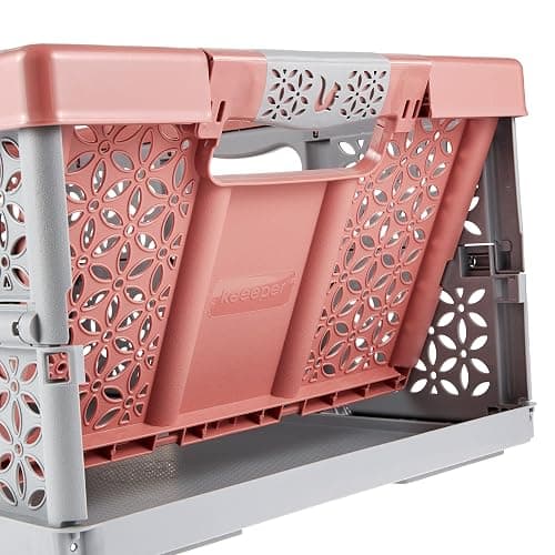 keeeper Stabile Profi-Klappbox mit Soft-Touch Griffen, 48,5 x 35 x 23,5 cm, 32 l, Lea, Nordic Red - Nordic Red - Einzelartikel thumbnail 7