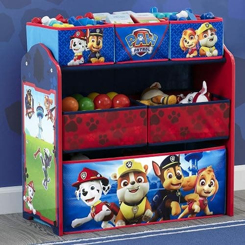 Delta Children Design & Store 6 Bin Toy Storage Organizer, Nick Jr. PAW Patrol thumbnail 2