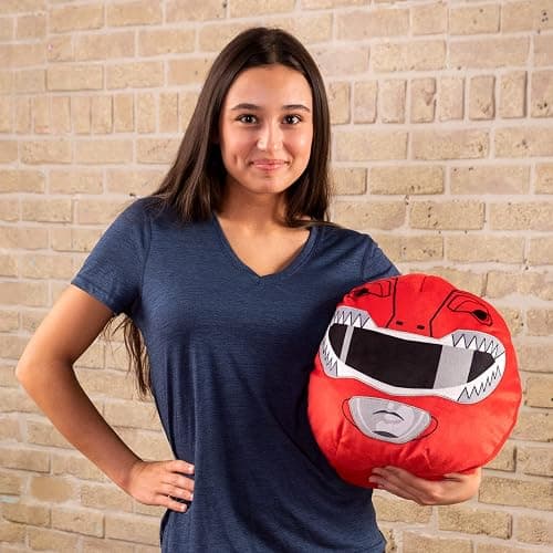 Club Mocchi Mocchi- Mighty Morphin Power Rangers Plush - Red Ranger Plushie - Power Rangers 30th Anniversary Squishy Plushies - 15 Inch thumbnail 2