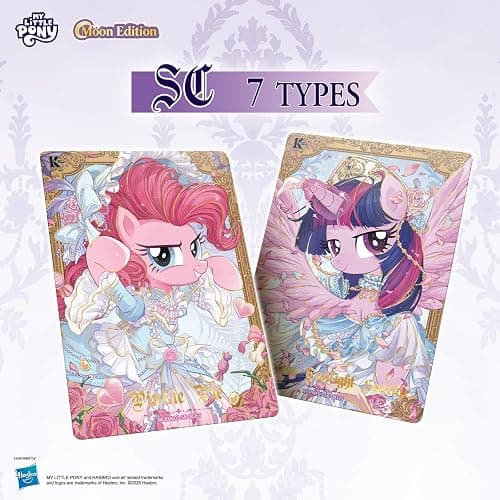 Kayou My Little Pony Friendship Eternal Cards, Moon Edition, Series 3, Collectible Trading Card, Paper, 5 Packs, 8 Cards/Pack thumbnail 3