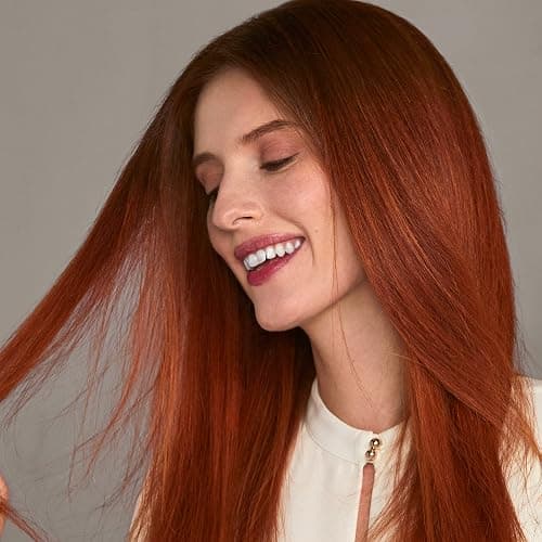 HOT TOOLS Pro Artist Black Gold Ionic 1 1/4 Inch Flat Iron - Use as Straightener for Sleek Straight Hair or Use Rounded Edges for Shiny Curls and Waves, Stylist-Preferred Styles thumbnail 4