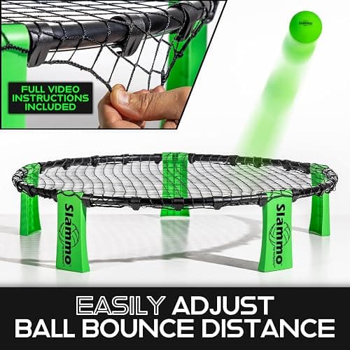 GoSports Slammo Outdoor Game Set - Perfect Holiday Gift For Teens, Kids and Family (Includes 3 Balls, Carrying Case and Rules) thumbnail 3