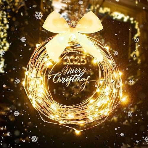 66Ft 200 LED Fairy Lights Plug in, Waterproof String Lights Outdoor 8 Modes Christmas Lights Bedroom Decor, Twinkle Lights for Girl's Room Garden Halloween Christmas Decorations (Warm White) - Warm White - 1 Pack(200LED) thumbnail 2