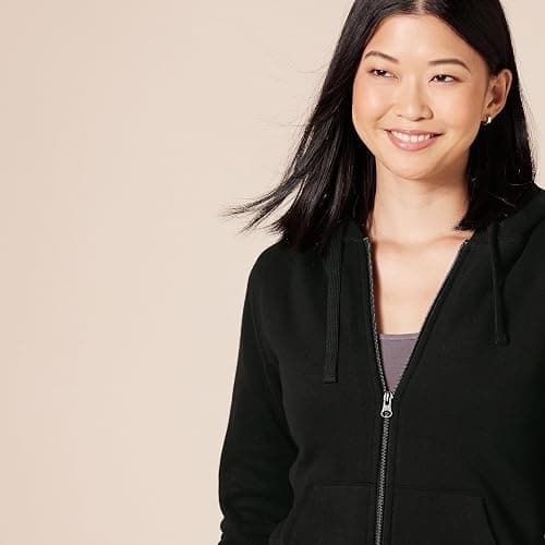 Amazon Essentials Women's Sherpa-Lined Fleece Full-Zip Hooded Jacket (Available in Plus Sizes) thumbnail 4