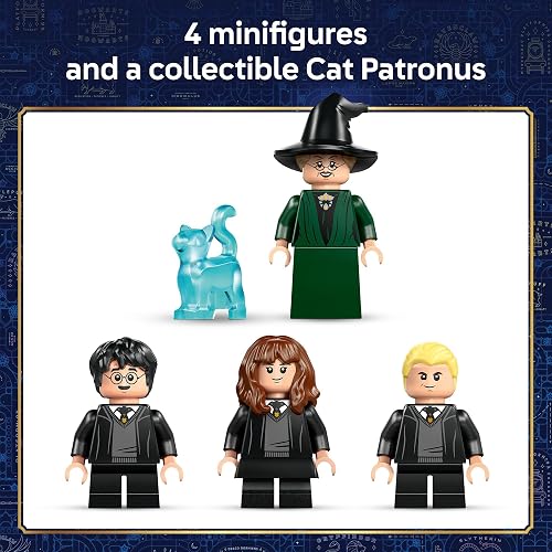 LEGO Harry Potter Hogwarts Castle: Sorting Hat Ceremony Building Toy for Boys, Girls - Pretend Play Set for Kids, Ages 7+ - W/4 Minifigures & Cat Patronus Toy Figure - Gift Idea for Birthdays - 76460 thumbnail 5