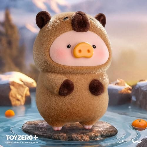 TOYZERO + Lulu The Piggy Blind Box Figures - Animal Party Series Blind Boxes Mystery Box Cute Animal Figurines Collectible Toys Home Desk Decorations Holiday Birthday Gifts, Single Box thumbnail 6