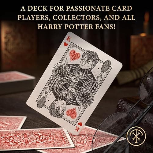 theory11 Harry Potter Playing Cards - Red (Gryffindor) thumbnail 6