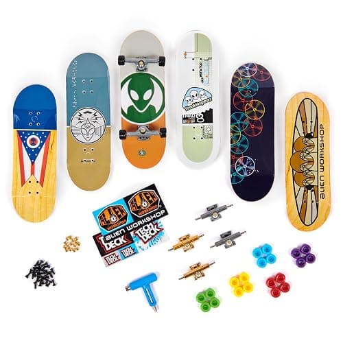 TECH DECK, Sk8shop Fingerboard Bonus Pack, Collectible and Customizable Mini Skateboards (Styles May Vary) thumbnail 9