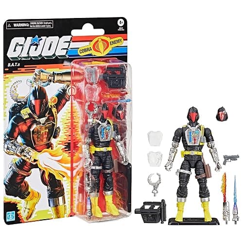 G.I. Joe Classified Series Retro Cardback B.A.T. (Battle Android Trooper), Collectible 6 Inch Action Figure with 11 Accessories thumbnail 9