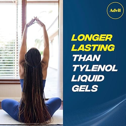 Advil Liqui-Gels minis Pain Reliever and Fever Reducer, Pain Medicine for Adults with Ibuprofen 200mg for Pain Relief - 200 Liquid Filled Capsules - Liqui-Gels (200mg) - 200mg thumbnail 5