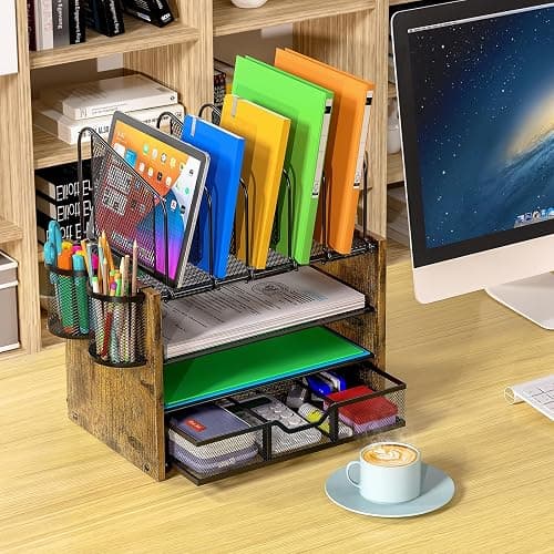 DAOUTIME 4-Tier Desk Organizer thumbnail 2