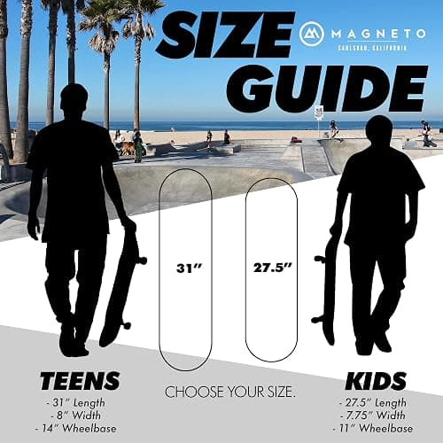 Magneto Complete Cruiser Starter Skateboard thumbnail 8