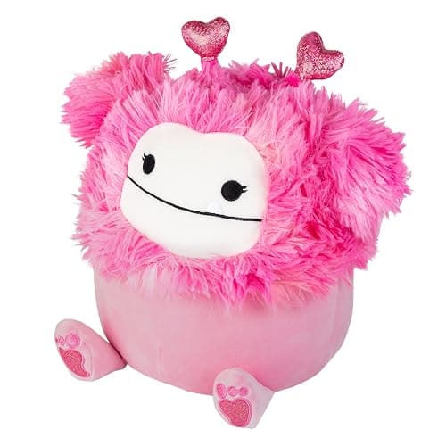 Squishmallow Original 10 Inch Caparinne The Valentine's Day Pink Bigfoot - Official Jazwares Plush - Soft, Cuddly Collectible Stuffed Animal Toy - 2026 Limited Edition - Gift for Boys, Girls, & Kids thumbnail 4