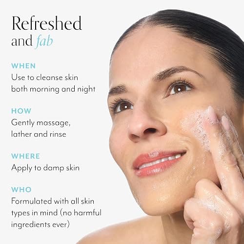 Bliss Fab Foaming 2-In-1 Cleanser and Exfoliator with Bamboo Buffers - 6.4 Fl Oz - Oil-Free Gel Face Wash - Makeup Remover - Vegan & Cruelty Free - Fab Foaming - 2-In-1 Cleanser thumbnail 6