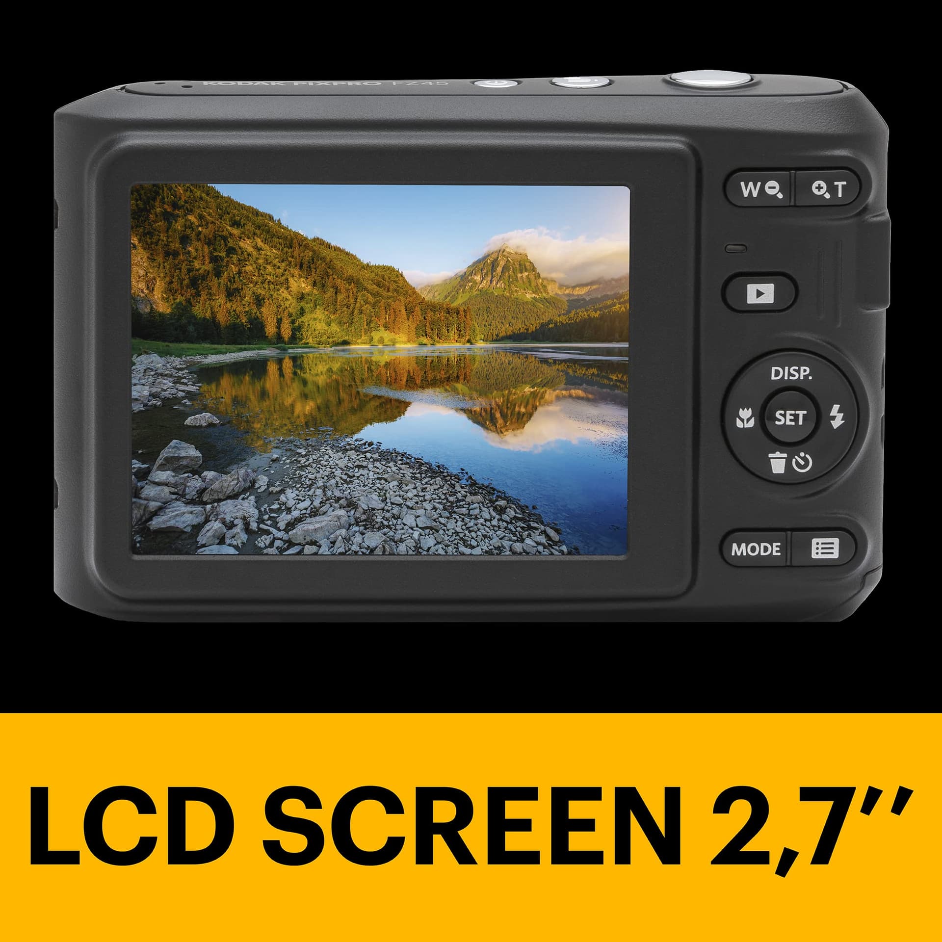KODAK Compact Cameras - FZ45 BK - 4x CMOS - AA Batteries thumbnail 5