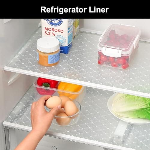 Cooyes Shelf Liner – Premium Non-Adhesive Cabinet & Drawer Liner for Kitchen – Waterproof Shelf Paper with Modern Pattern – Durable EVA Cabinet Mat – Easy to Cut （12" W x 120" L） thumbnail 8