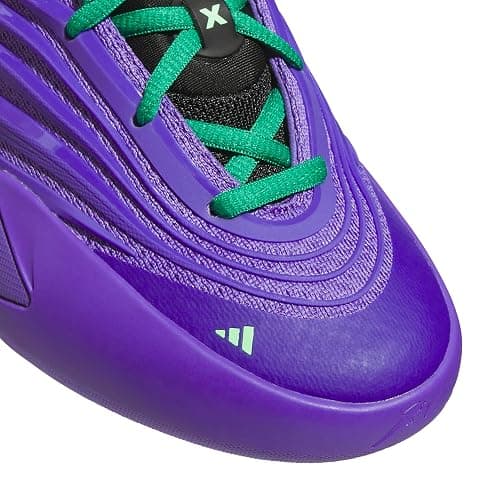 adidas Kids Boys Dame X Basketball Sneakers Shoes - Green thumbnail 5