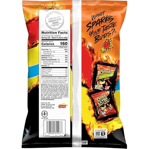 Cheetos Crunchy Flamin Hot Party Size Bag, 15 Oz thumbnail 2