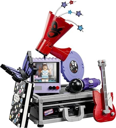 LEGO Editions Olivia Rodrigo's Secret Storage - Toy w/Suitcase, Microphone, Record, Megaphone, TV & Minifigure - Kids' Room Decor - Music Gift for 10+ Year Old Girls & Fans - 43030 thumbnail 5