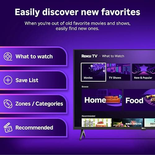 Roku Smart TV – 24-Inch Select Series, 720p HD TV – Roku TV with Voice Remote – Flat Screen LED Television with Wi-Fi for Streaming Live Local News, Sports, Family Entertainment thumbnail 6