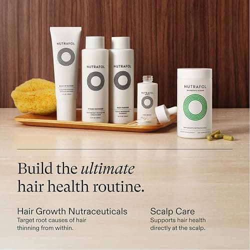 Nutrafol Exfoliating Scalp Mask, Eliminates Product Build-up and Oil for Healthier Hair and Scalp, Physician-formulated for Thinning Hair, Color and Extension Safe - 4 Fl Oz Bottle thumbnail 9