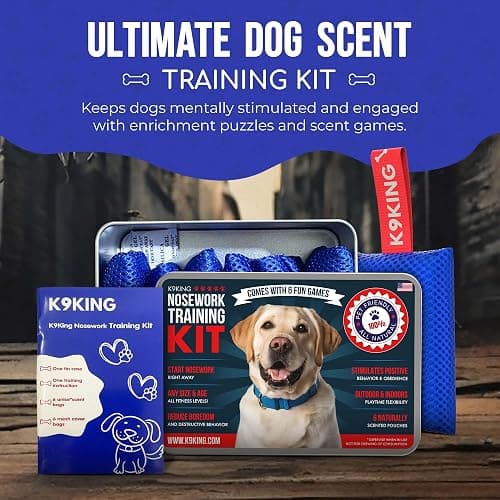 Interactive Dog Scent Training Kit Fun - Nose Work for Dogs, Hide and Seek Dog Toys, Enhance Dog Brain Games, Nose Scent work Games for All Ages Dog, Dog Scent Training Box, Scent Work Kit for Dogs thumbnail 3