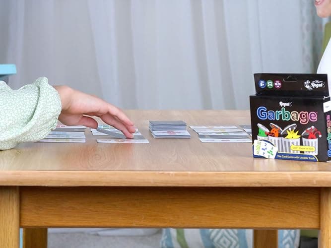 Regal Games Garbage Monsters Card Game Set for Kids, Teens & Adults - 2-4 Player Fun Family Games - Travel Playing Cards (16 Garbage Monsters Cards) thumbnail 7