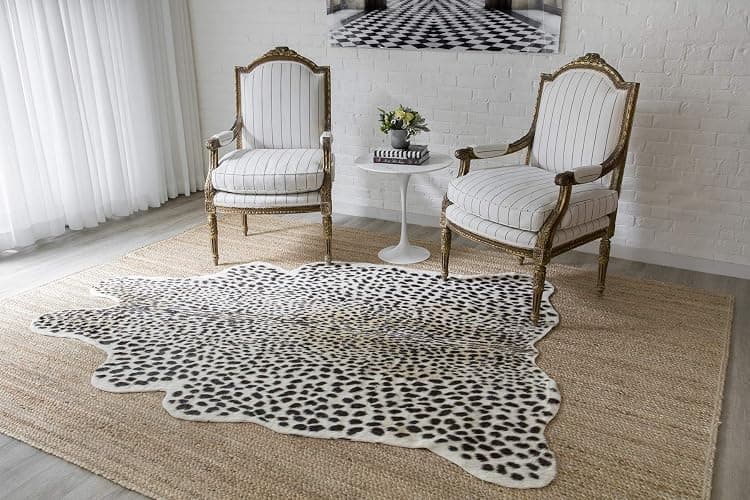 Erin Gates by Momeni Cheetah Multi Faux Area Rug, 5'3" X 7'10", Animal Print Carpet for Home Office, Dining Room, Livingroom, and Bedroom thumbnail 2