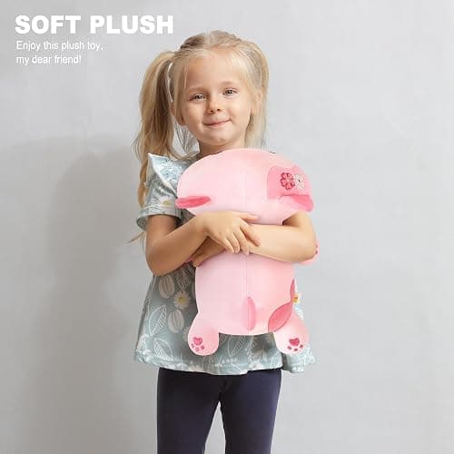 Onsoyours Original Sakura Cat Plush Cute 13 inch Kitten Stuffed Animal Soft Pillow Pink Kawaii Kitty Plush Toy Gift for Kids & Adults (Sakura Cat, 13") thumbnail 6