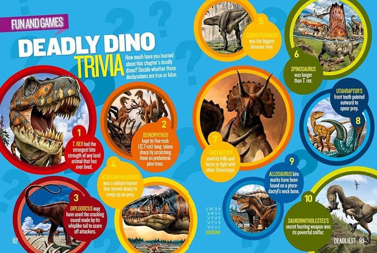 National Geographic Kids Dino Records: The Most Amazing Prehistoric Creatures Ever to Have Lived on Earth! (NGK Records) thumbnail 5